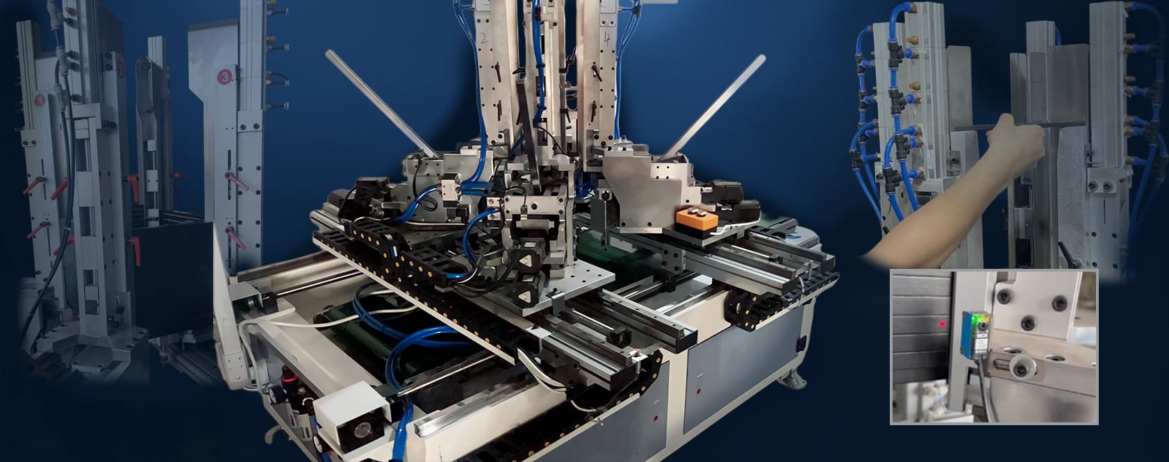 NN300 automatic quad-corner joining system