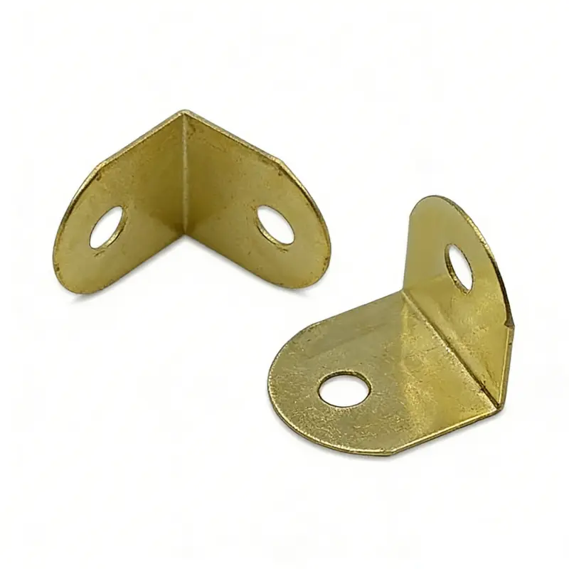 Close up of 14mm Gold Corner Cover.