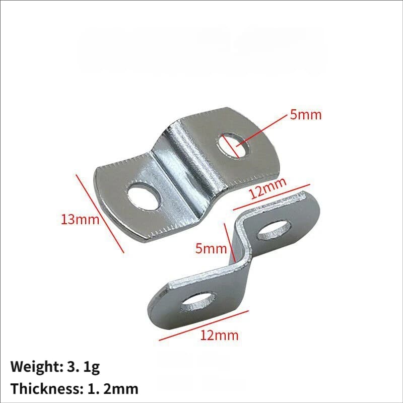 Silver Square Sawtooth Hook