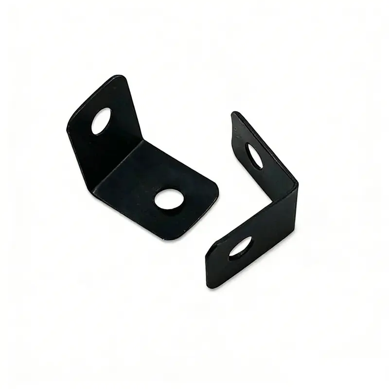 Close up of matte Black Frame Corner Guard.