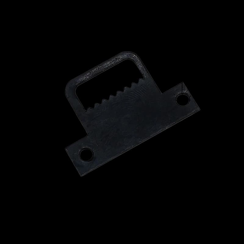 XKY-N03 Placa de Dente de Serra Offset Preta
