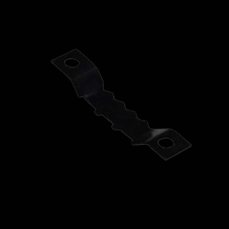 Black Thick Straight Strip