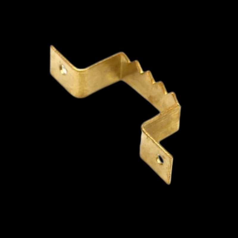 Gold Wide Bow Plate