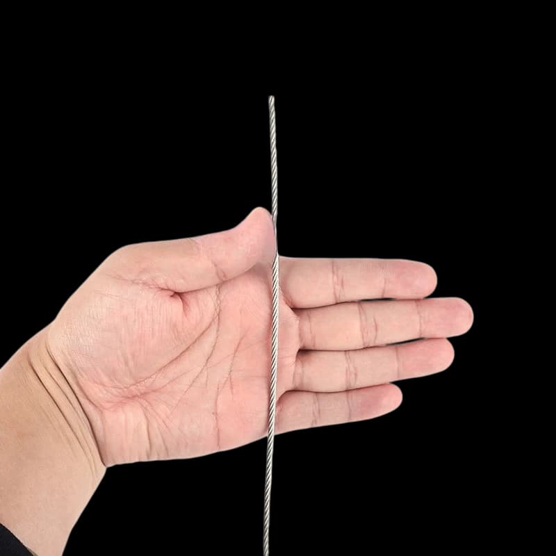 2.5mm 7x19 Stainless Steel Wire Rope – 2.5mm diameter