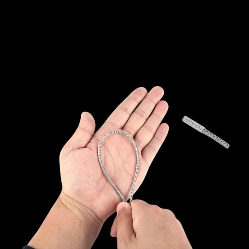 3.0mm PVC Coated 7x7 Stainless Steel Wire Rope – 3.0mm diameter