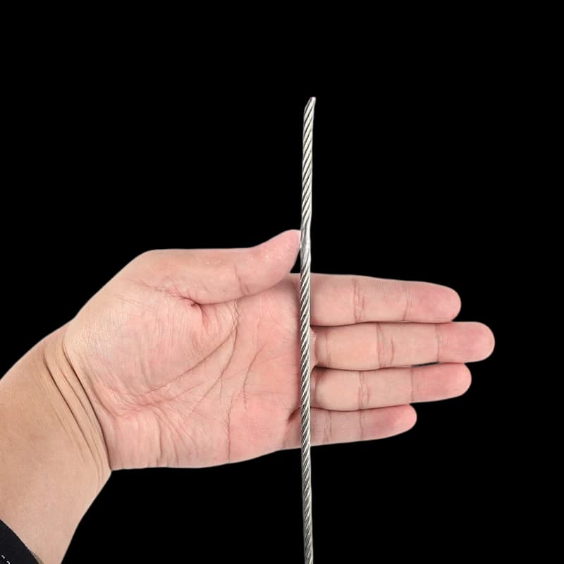 4.0mm 7x7 Stainless Steel Wire Rope – 4.0mm diameter