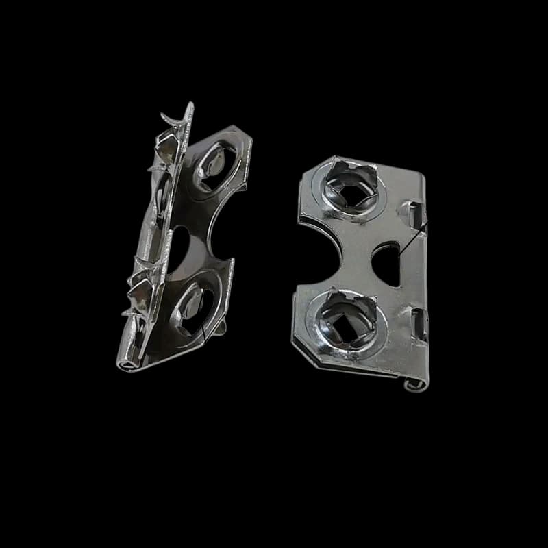 6229 Silver Spiked Frame Hinge 14x28mm zinc bright finish picture frame hardware