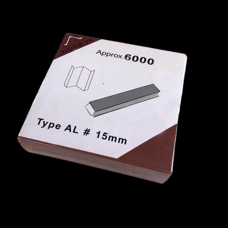 AL #10mm aluminium V-nail frame staple – 6000 pcs/box