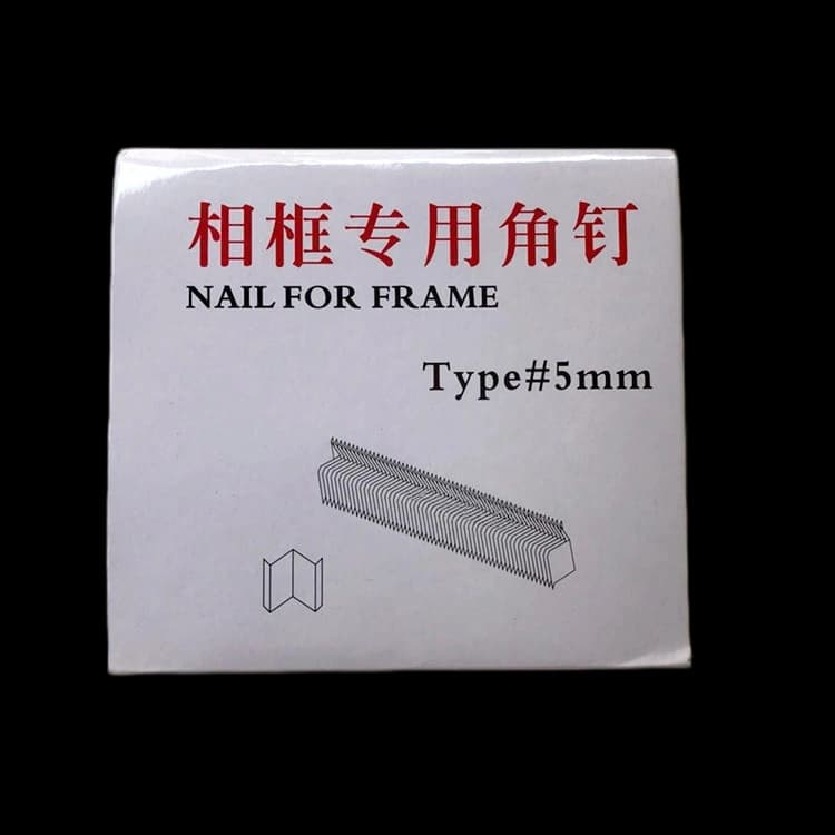 AL #12mm aluminium frame corner staple – 6000 pcs/box