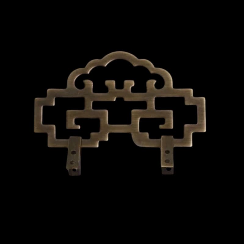 Extra Large Antique Bronze Cloud Picture Hanging Hook X10 – 11cm wide