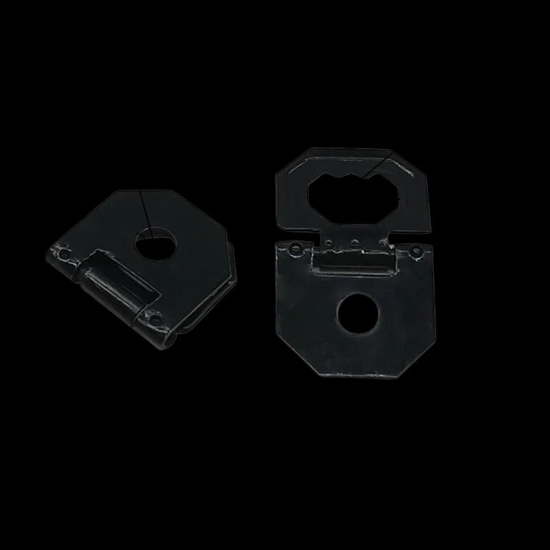 G1321 Black Zinc Single-Hole Hinge 13x22mm ultra-lightweight craft box gift packaging hardware