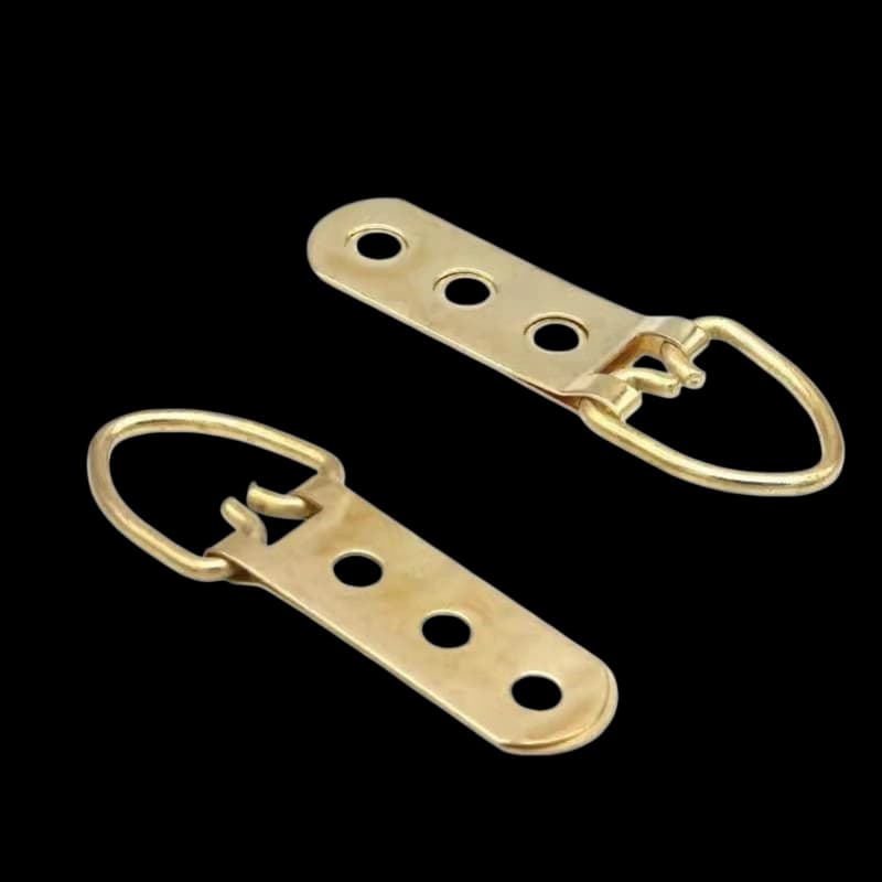 Gold Three-Hole D-Ring Hanger 20kg K12 – 63mm
