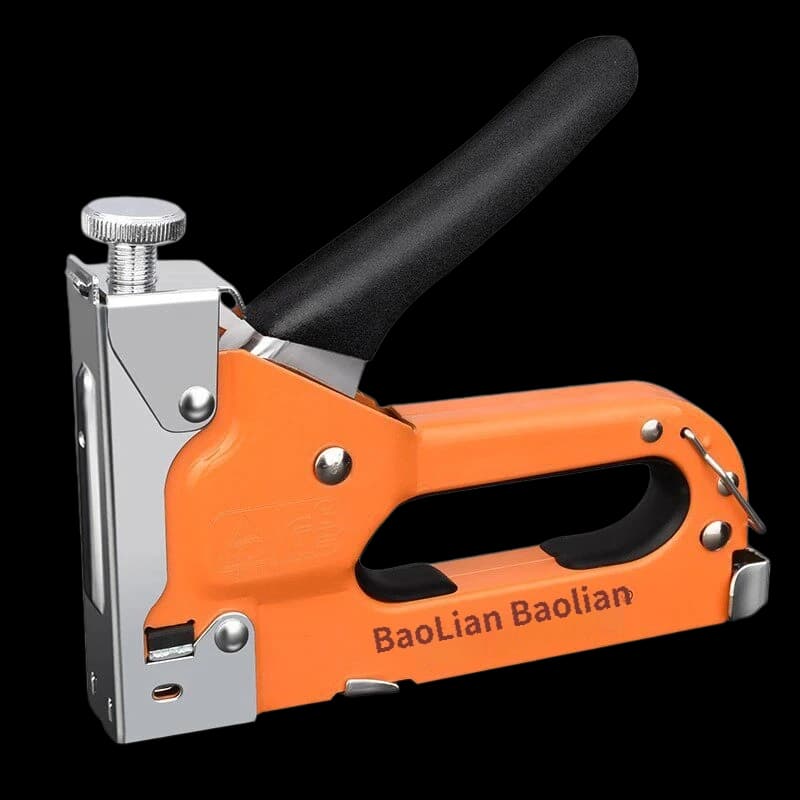 Heavy Duty Manual Staple Gun G01 alloy steel 3-way compatible with T U and Gate nails.