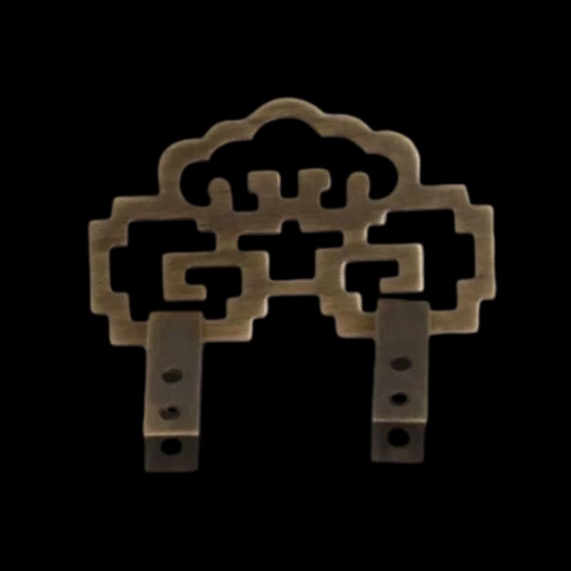 Small Antique Bronze Cloud Hook for Pictures X04 – 6cm wide