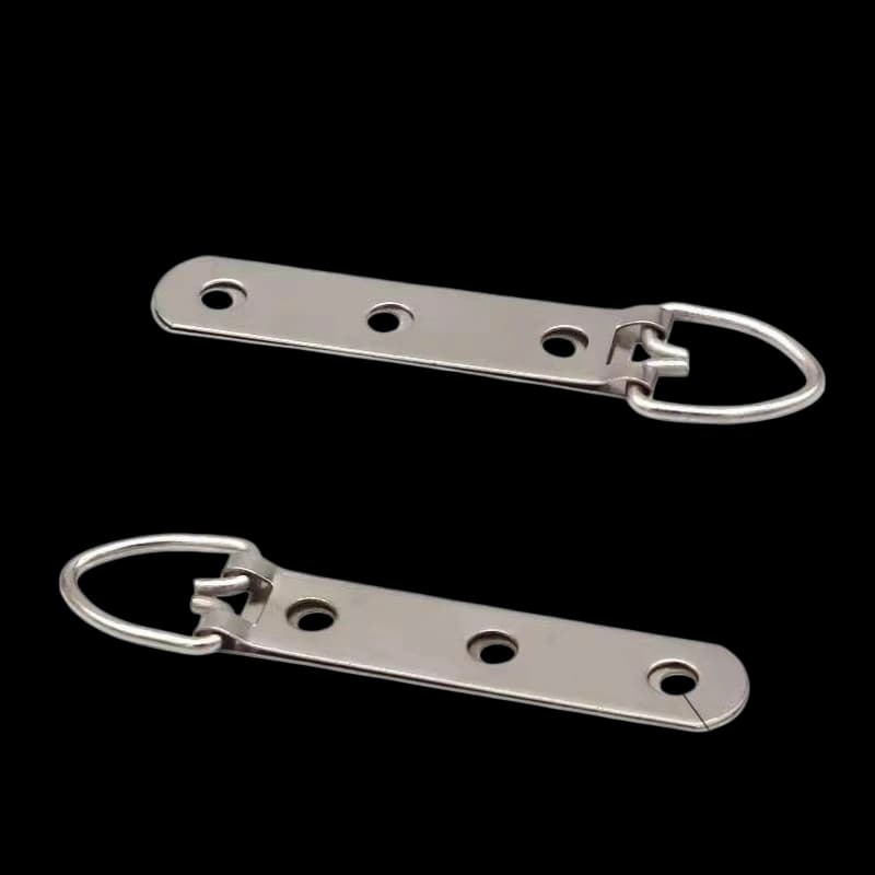 Silver 711 Long Plate D-Ring Hanger 30kg K14 – 88mm