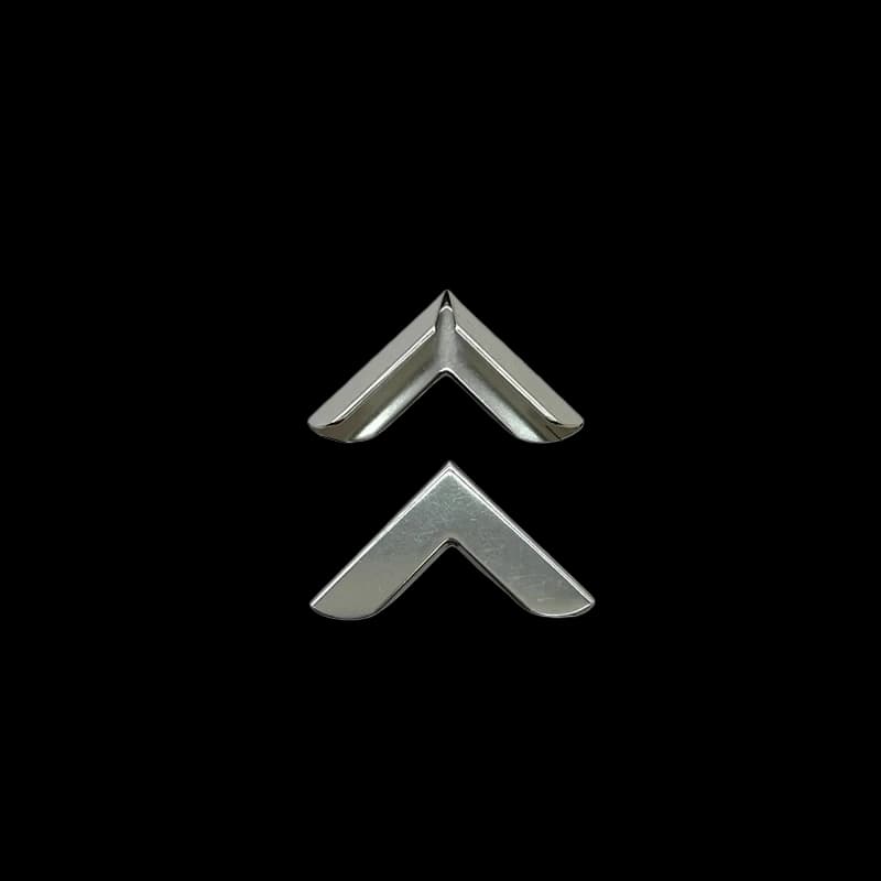 Silver Book Corner Protector 32mm – 32x8mm Silver metal corner guard