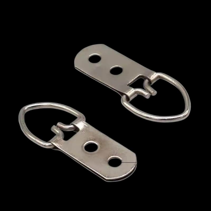 Silver Heavy Duty Large D-Ring Hanger 50kg K07 – 54mm