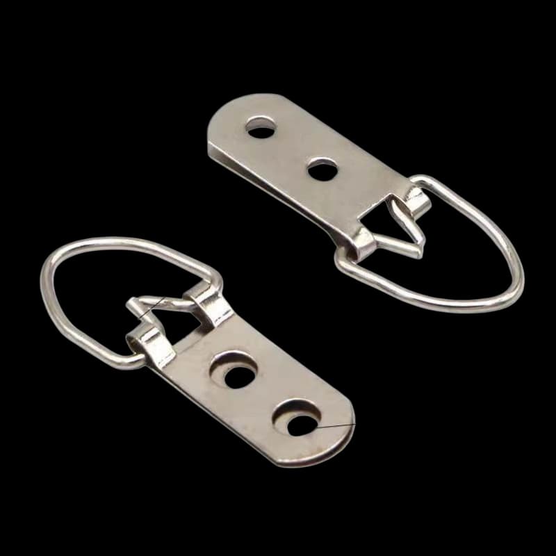 Silver Large Two-Hole D-Ring Hanger 15kg K10 – 48mm