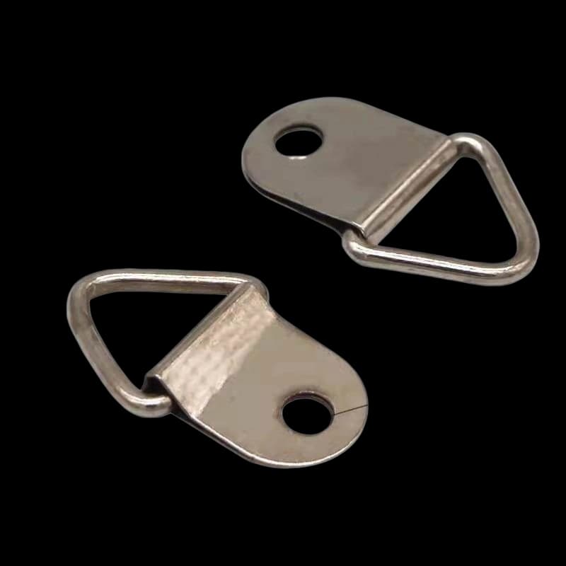 Silver Medium Triangle D-Ring Picture Hanger K18 – 22mm