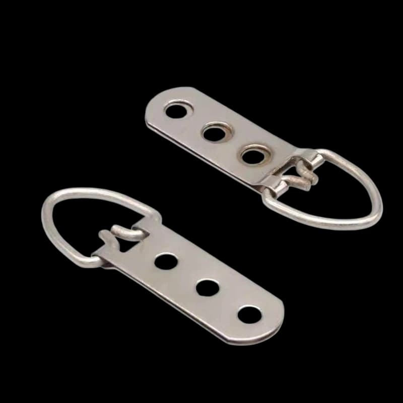 Silver Three-Hole D-Ring Hanger 20kg K13 – 63mm