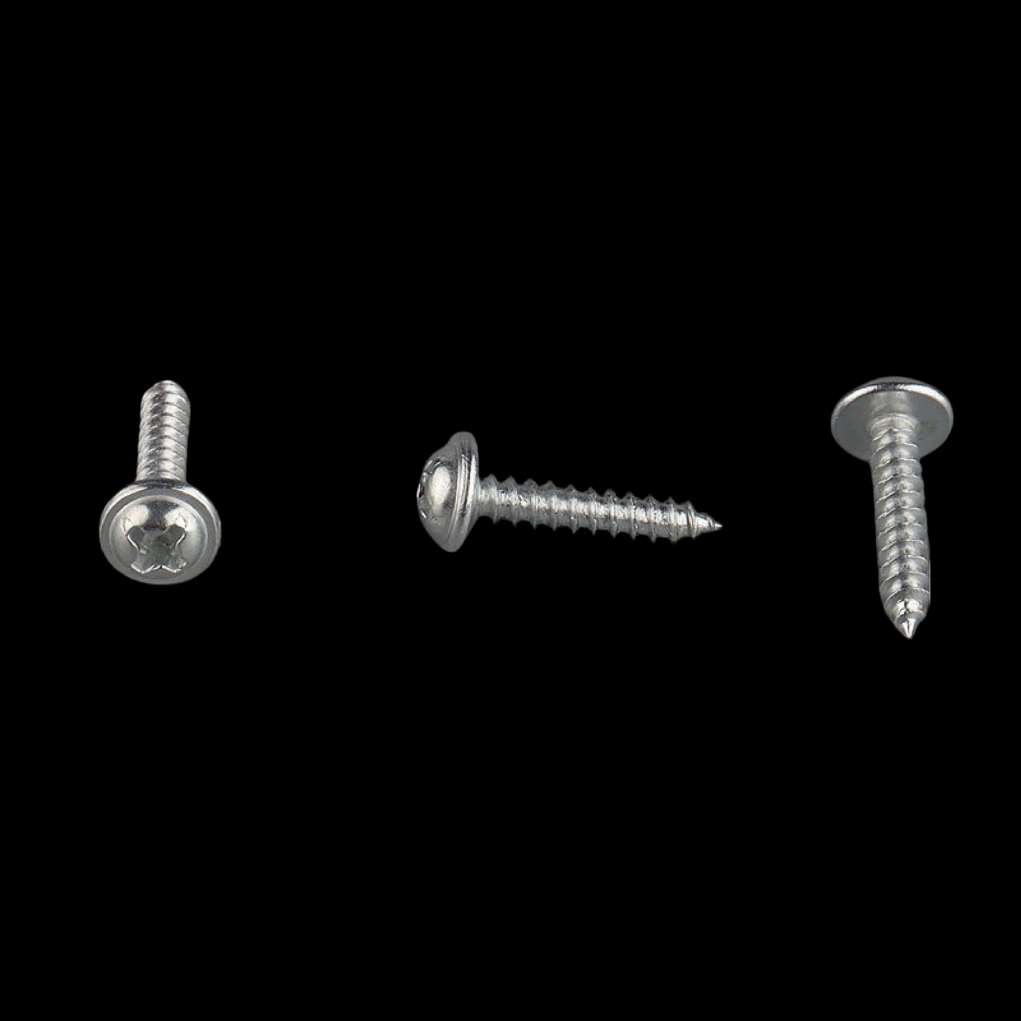 Silver Washer Head Self-Tapping Screw 3x16mm longest silver series for gallery-depth hardwood frames