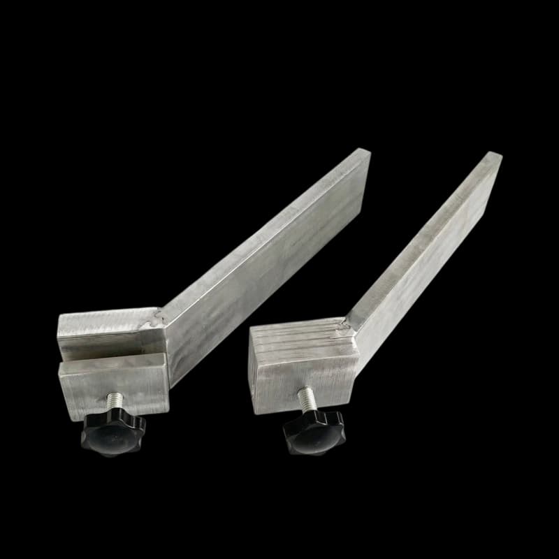 batch cutting block corner cutting machine small fence aluminum two pieces 233mm 50x50mm tall 200mm 30mm short multi-piece cutting