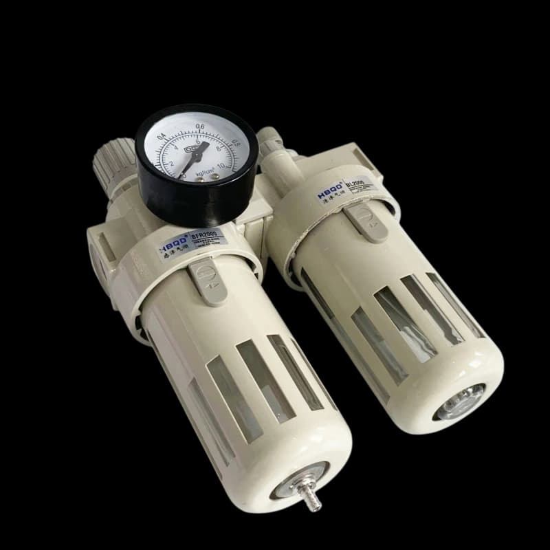 oil water separator FRL unit CNC corner nailer HBQD BFR2000 BL2000 filter regulator lubricator combination compressed air