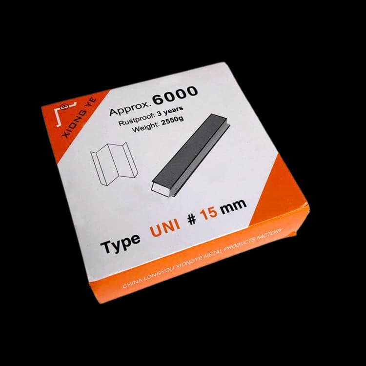 UNI #10mm picture frame staple – 6000 pcs/box