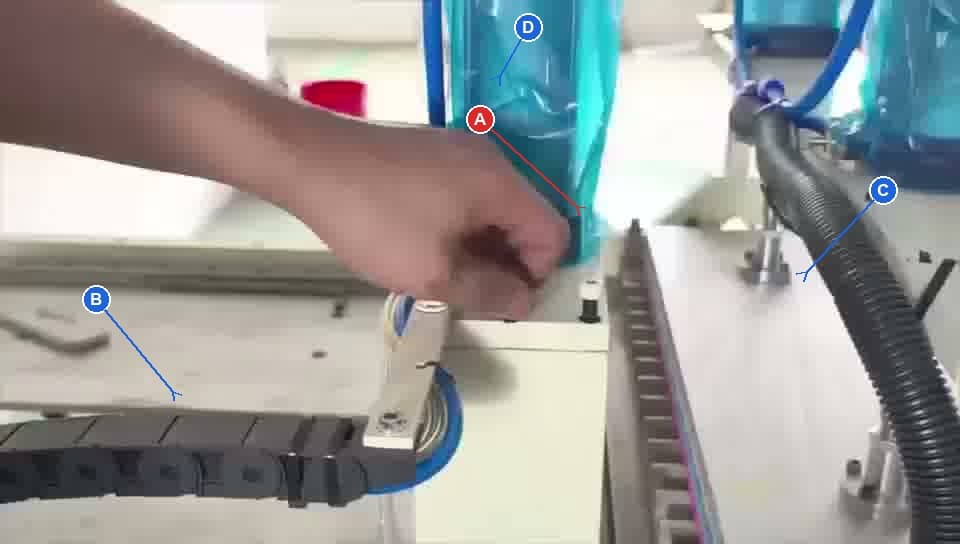 NC500 cable connections